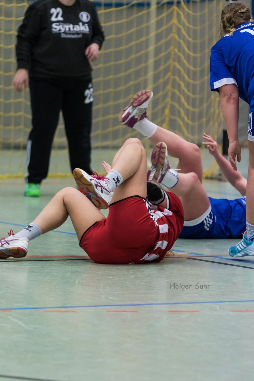 Bild 142 - Frauen Barmstedter TS - Buedelsdorfer TSV : Ergebnis: 26:12